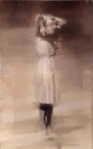 Erwin van Krey - Girl standing verkocht voor € 75!