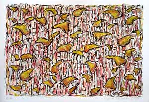 Jan Wolkers - zeefdruk: Winterbeelden - oplage EA - 19502 verkocht voor € 190!