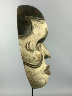 Dogon - 200355 - Rare Tribal used mask from the Idoma - Nigeria. kopen? Bied vanaf 25!