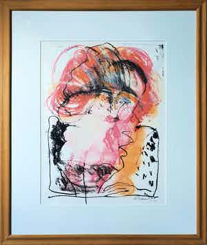 Kees van Bohemen - Litho - Ingelijst (Groot) verkocht voor € 180!