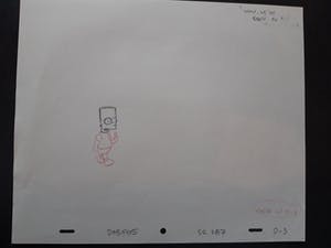 Matt Groening - originele productie tekening, The Simpsons, Bart kopen? Bied vanaf 1!