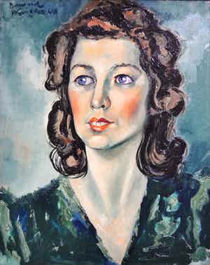 Edmond Wingen - Portret dame verkocht voor € 60!
