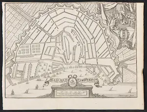 Jacobus Harrewijn - Gravure, La Ville d'Amsterdam kopen? Bied vanaf 1!