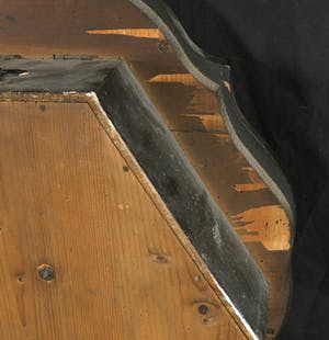 Curiosa - Houten oeil de boeuf wandklok met inlegwerk kopen? Bied vanaf 1!