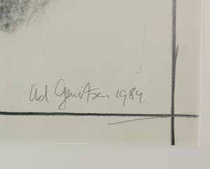 Ad Gerritsen - Potloodtekening, (Zelf)portret kopen? Bied vanaf 40!