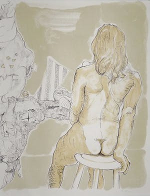 Vincent Rijnbende - Litho, Titel, Dezelfde boodschappen kopen? Bied vanaf 10!