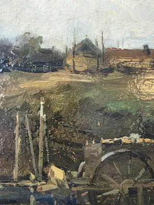Willem G.F. Jansen - Stevensweert pondje bij hoge oever kopen? Bied vanaf 1000!