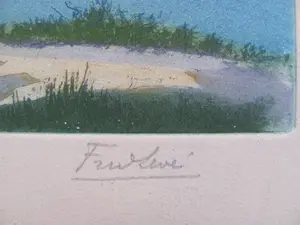 Frederic Louis Leve - Mediterraans gezicht vanaf het strand kopen? Bied vanaf 15!