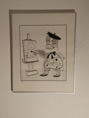 Kamagurka - ...Realisme op doek...zeefdruk uit 1990 kopen? Bied vanaf 175!