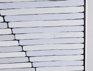 Nico Emons - Olieverf op doek, Diagonaal - Ingelijst (Groot) kopen? Bied vanaf 1!