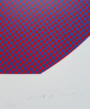 Yvonne Kracht - Geometrische abstracte compositie, zeefdruk kopen? Bied vanaf 50!