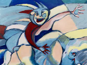 Ellen Dubach - Olifanten vogel kat en artieste kopen? Bied vanaf 1!