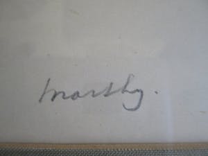 Aart van Dobbenburgh - Grote ingelijste litho "Marthy" kopen? Bied vanaf 60!