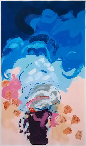 Henk van Vessem - zeefdruk - De Avond A.P. - ingelijst - 25608 kopen? Bied vanaf 90!