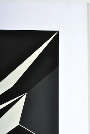 Marcel Henri Verdren - Espace noir no. 3 - Zeefdruk - Gesigneerd - 70x70 cm kopen? Bied vanaf 80!