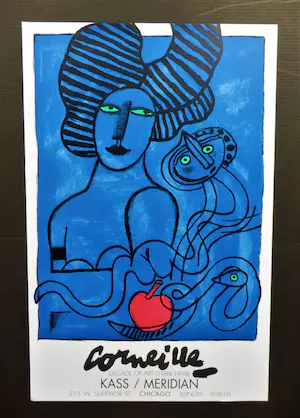 Corneille - Kleurenlitho IMAGE DU PARADIS uit 1998 kaufen? Bieten Sie von 1!