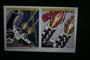 Roy Lichtenstein - Triptych 'As I Opened Fire'. kopen? Bied vanaf 350!