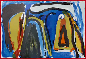 Bram van Velde - Paysage, originele litho kopen? Bied vanaf 75!