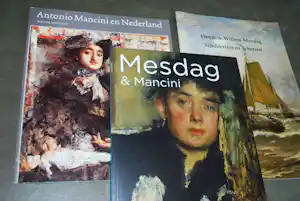Hendrik Willem Mesdag - & Antonio Mancini : 3 boekwerken verkauft für € 60!