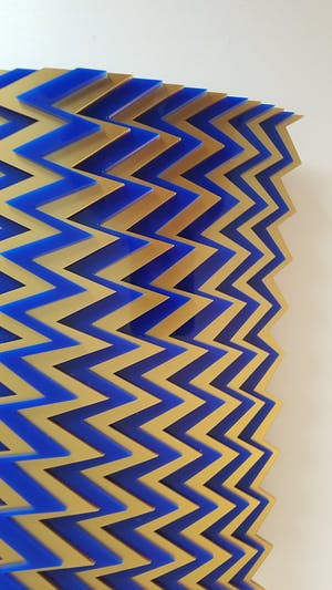 Gio Schiano - Blue and Gold 'Bolt in the Night' kopen? Bied vanaf 275!