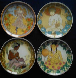 Villeroy & Boch - Unicef "Children of the world" serie 1 t/m 4 kopen? Bied vanaf 30!