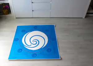 Jack Youngerman - "Galaxy Blue"- Siebdruck - Auflage von 75 - signiert - nummeriert - (93 x 91 cm) kaufen? Bieten Sie von 450!