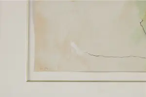 Eugène Brands - gouache op papier - ingelijst - 1984 kopen? Bied vanaf 1300!