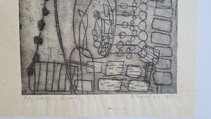 Jan Montyn - Zeldzame ets, genummerd "2/3" kopen? Bied vanaf 75!