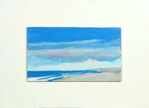 Paul Overhaus - Olieverf op paneel, Zonder titel - Ingelijst verkocht voor € 50!