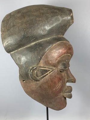 Bakongo - Old AFRICAN Bakongo mask - Congo. kopen? Bied vanaf 35!
