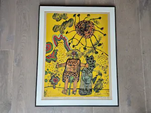 Corneille - Corneille - Litho E/A, La Colline enrubannée ; gesigneerd r.o. - '70 kopen? Bied vanaf 495!