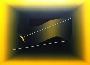 Kenji Nagai - Harmonisch abstract, zeefdruk kopen? Bied vanaf 65!