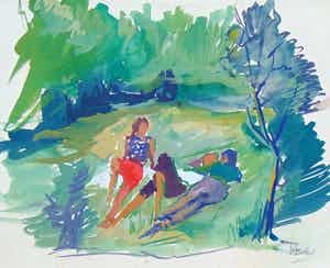 Henri Titselaar - Zonder titel verkocht voor € 55!