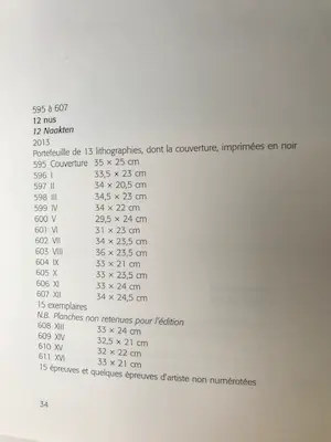 Jeroen Hermkens - litho Naakt X (mooi ingelijst) kopen? Bied vanaf 90!