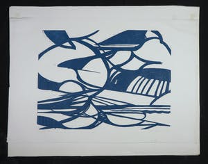 Paul Overhaus - Houtsnede, Lot van twee voorstellingen kopen? Bied vanaf 50!