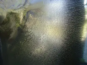 Willem Rozendaal - Tin-craquelé coquille schaal met prachtige iriserende luster kleuren kopen? Bied vanaf 50!