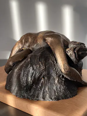 Brons (Onbekend) - Liggende vrouw kopen? Bied vanaf 139!