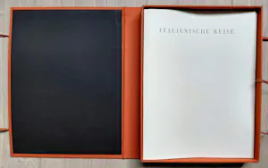 Uwe Poth - Italienische Reise, complete cassette met 12 handgesigneerde linosnedes kopen? Bied vanaf 495!