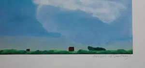 Sees Vlag - Potlood tekening: "Gezicht op Den Haag" - 2013 kopen? Bied vanaf 125!