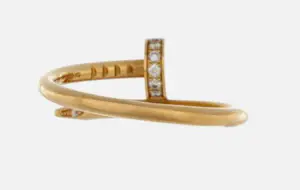 Cartier - Cartier Juste un Clou Ring 18K Yellow Gold and Diamonds Small kopen? Bied vanaf 1550!