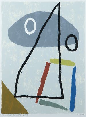 Harrie Gerritz - Zeefdruk, Torens - Ingelijst kopen? Bied vanaf 35!