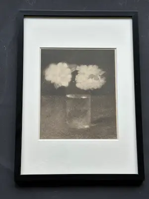 Jan Mankes - Heliogravure " Glas met appelbloesem " kopen? Bied vanaf 95!