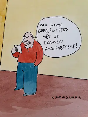 Kamagurka - Analfabetisme kopen? Bied vanaf 100!