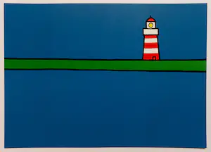 Dick Bruna - Vuurtoren, offset litho - Gratis verzending binnen Nederland! kopen? Bied vanaf 50!