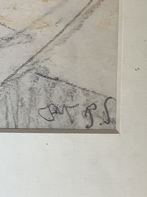 Johannes Abraham Mondt - Dame in badpak, tekenles Pulchri studio kopen? Bied vanaf 85!