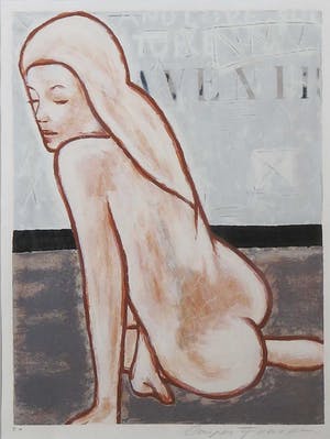 Casper Faassen - Zeefdruk, Zonder titel - Ingelijst kopen? Bied vanaf 100!