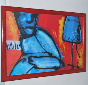 Herman Brood - zelfportret met schemerlamp kaufen? Bieten Sie von 50!