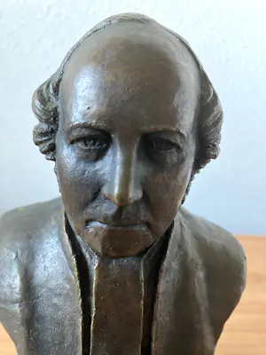 Coert L Steynberg - Unieke bronzen buste Ds. Dirk van der Hoff 1814 - 1881.door Coert L. Steijnberg kopen? Bied vanaf 350!