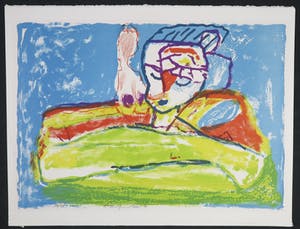 Pieter Defesche - Litho, Hemelse en aardse liefde kopen? Bied vanaf 40!