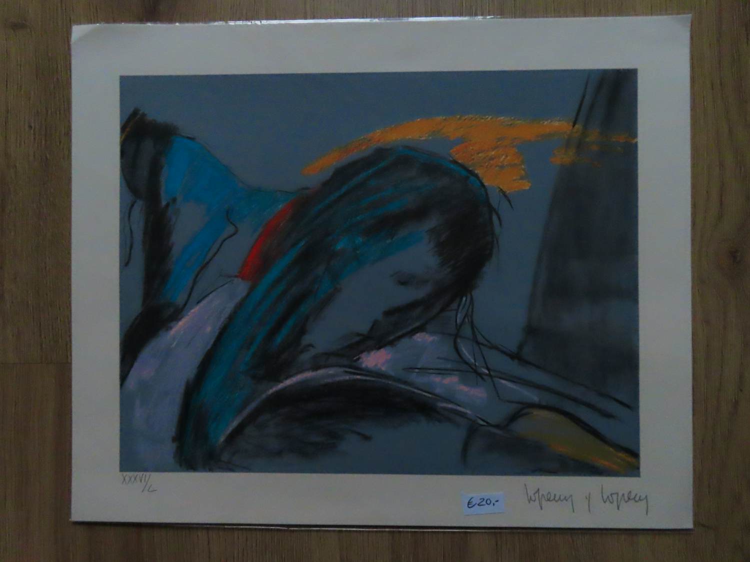Maria Jose Lopez y Lopez - 'Abstract portret' kopen? Bied vanaf 20!